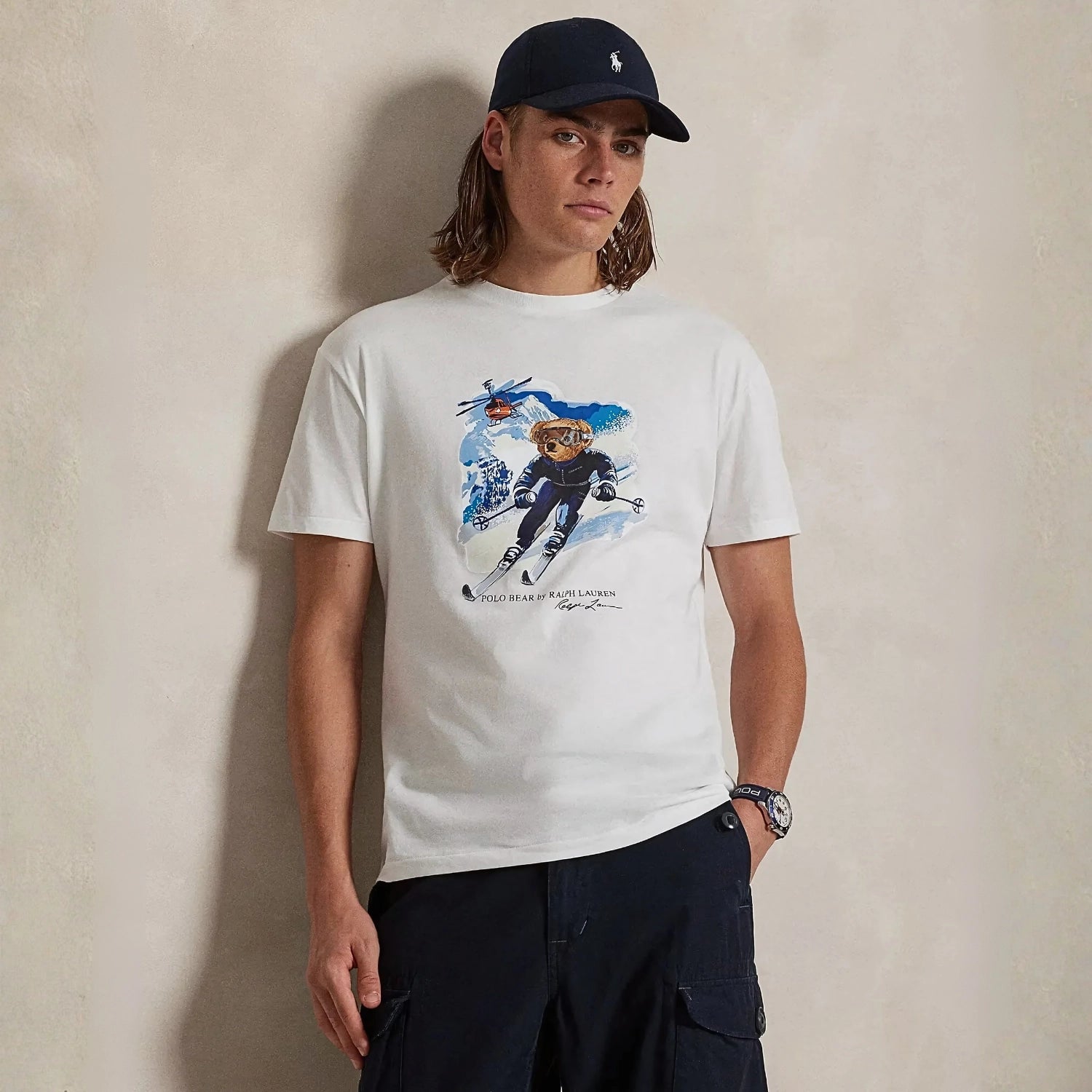 Ralph Lauren Polo Bear Jersey T-Shirt In A Classic Fit