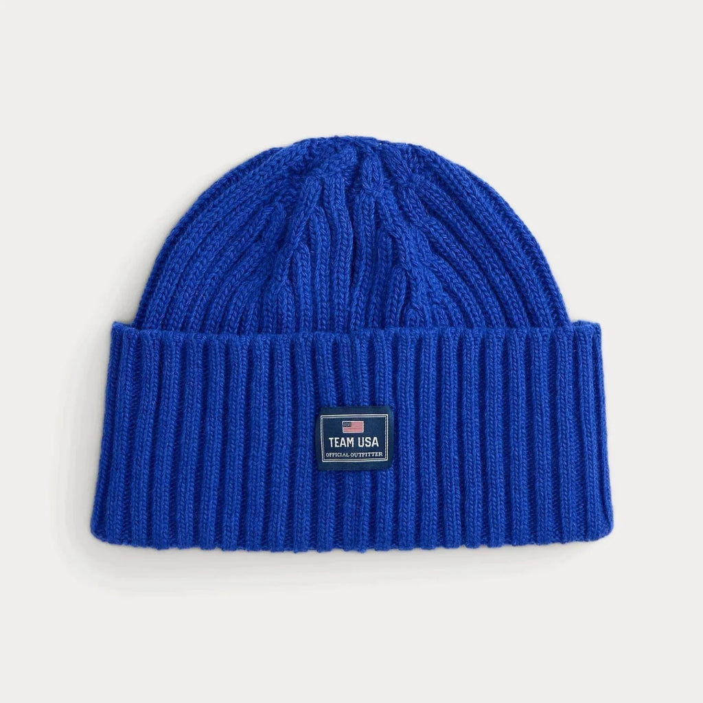 Ralph Lauren Team USA Polo Bear Beanie