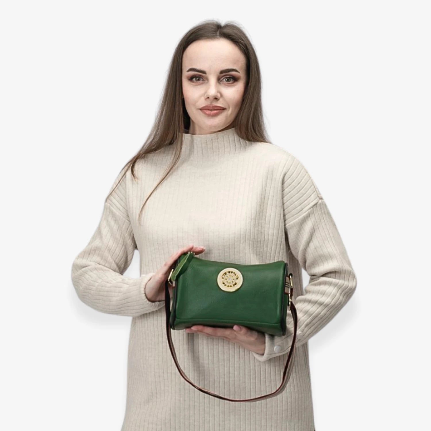 Barcelona Leather Crossbody Bag