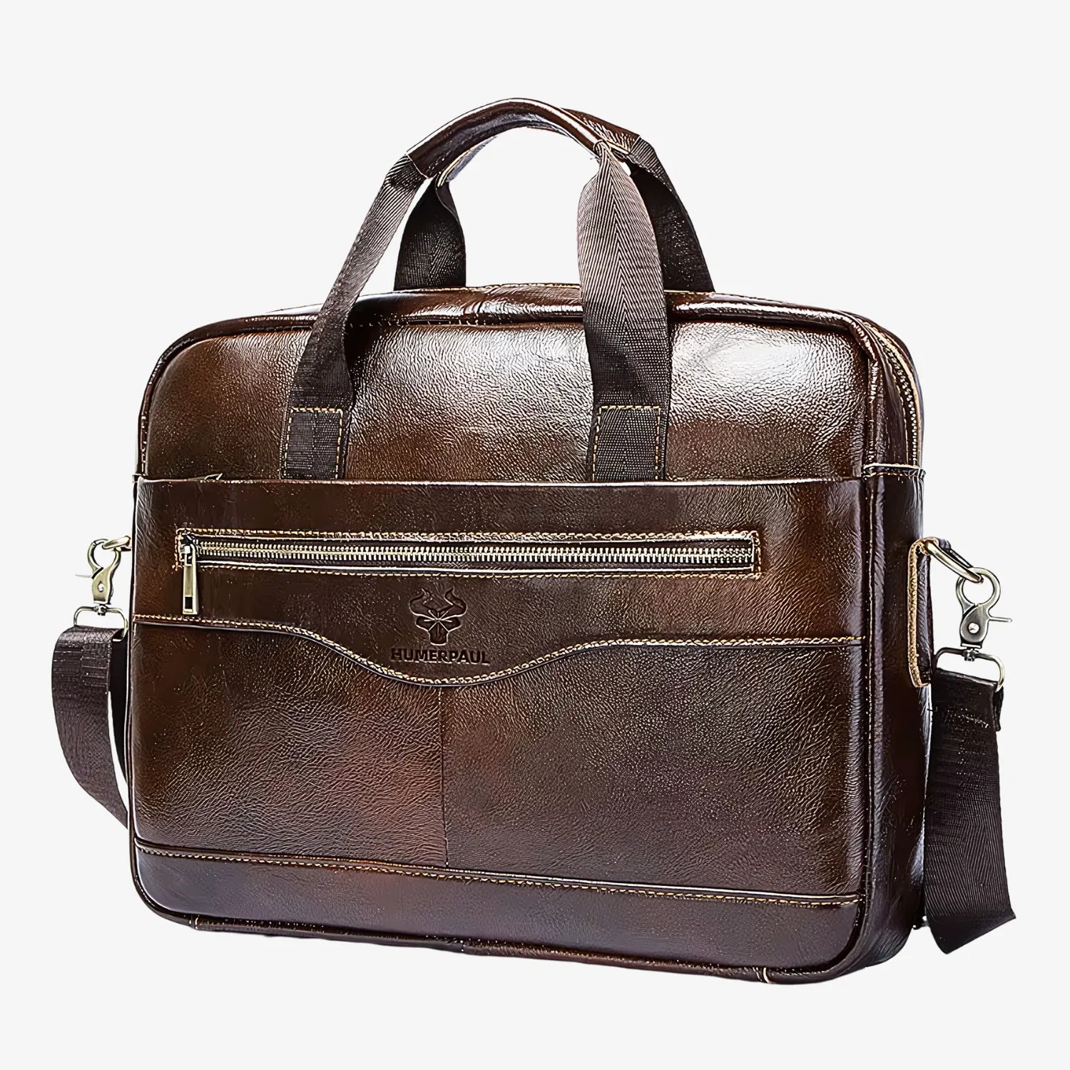 Veridiano Genuine Leather Briefcase