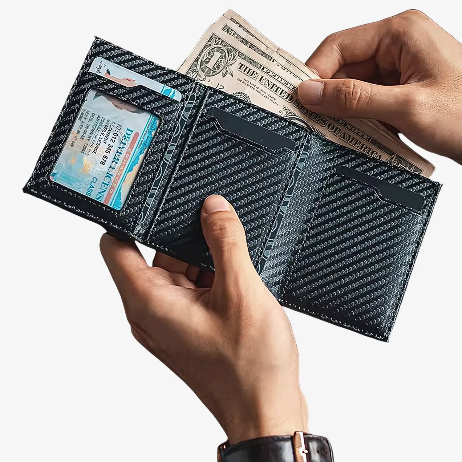 Carbon Anti-Theft Wallet