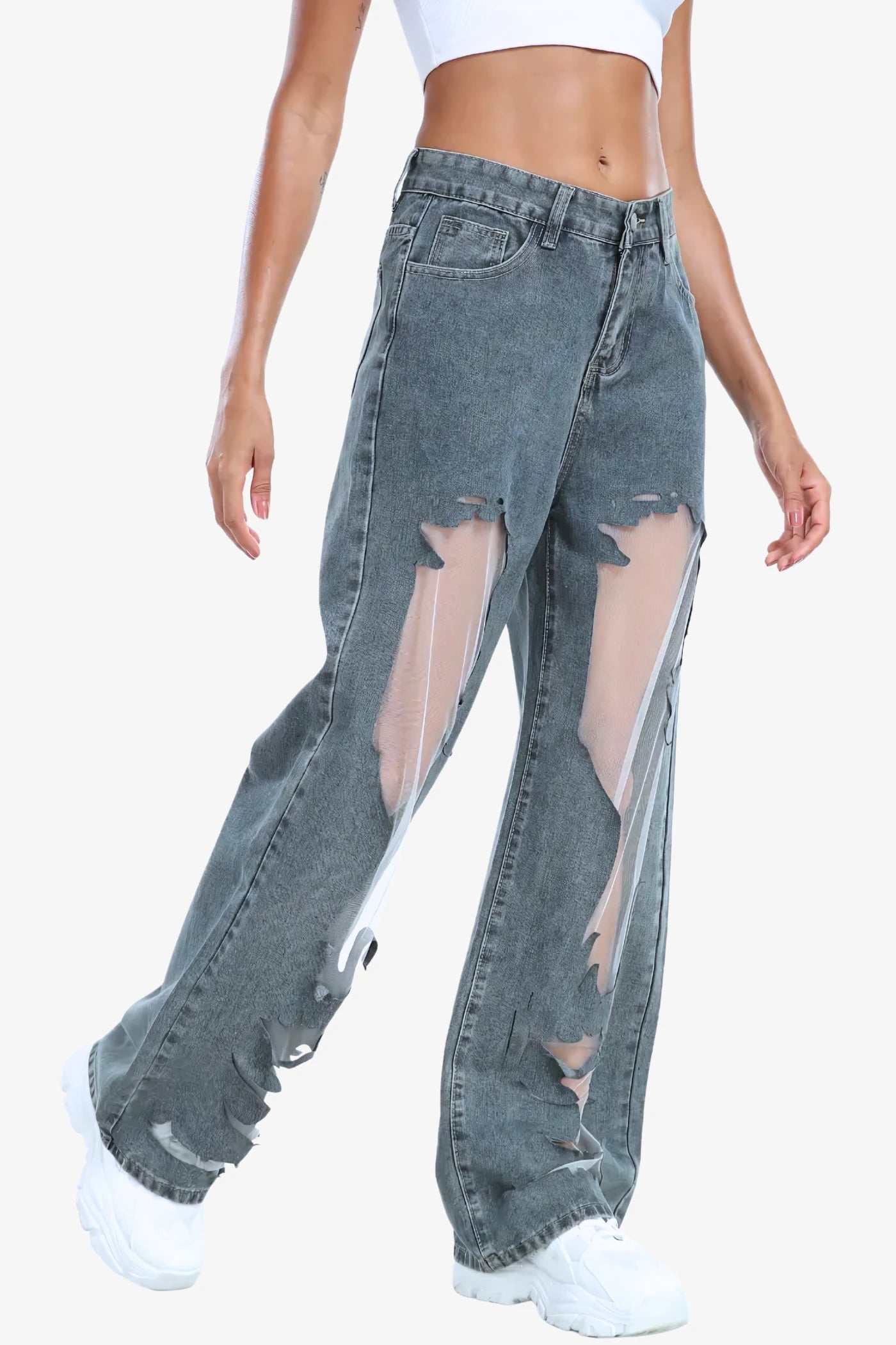 Trixie Blue Transparent Jeans