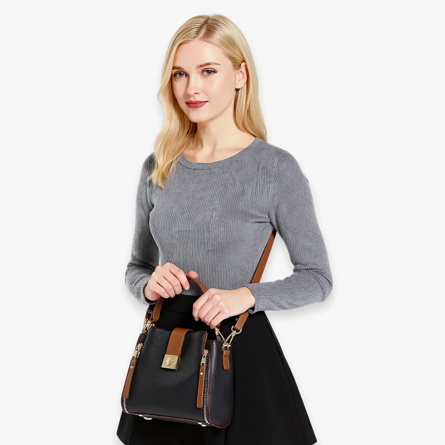 Seraphina Genuine Leather Handbag