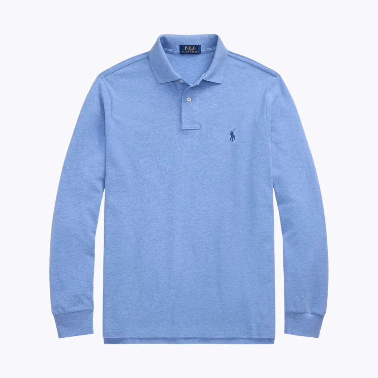 Ralph Lauren Mesh Long-Sleeve Polo Shirt