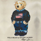 Ralph Lauren Polo Bear Cotton Canvas Tote