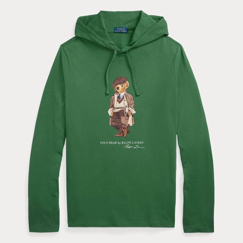 Ralph Lauren Polo Bear Jersey Hooded T-Shirt