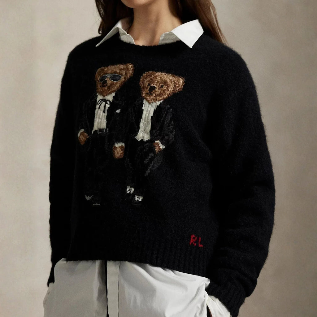 Ralph Lauren The Ralph & Ricky Tuxedo Bear Sweater