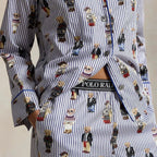 Ralph Lauren Polo Bear Cotton Sateen Pajama Set
