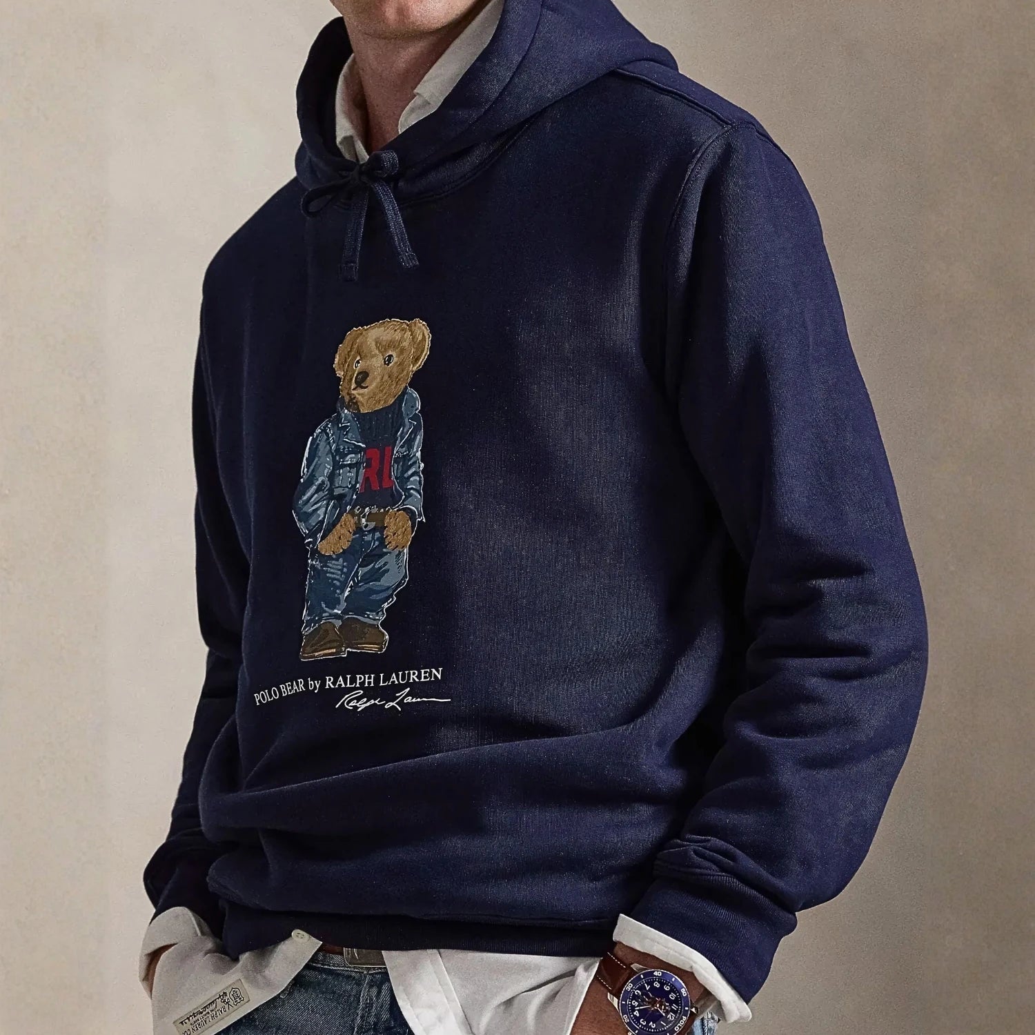 Ralph Lauren Polo Bear Fleece Hoodie