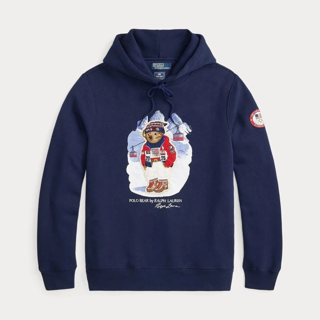 Ralph Lauren Team USA Polo Bear Hoodie