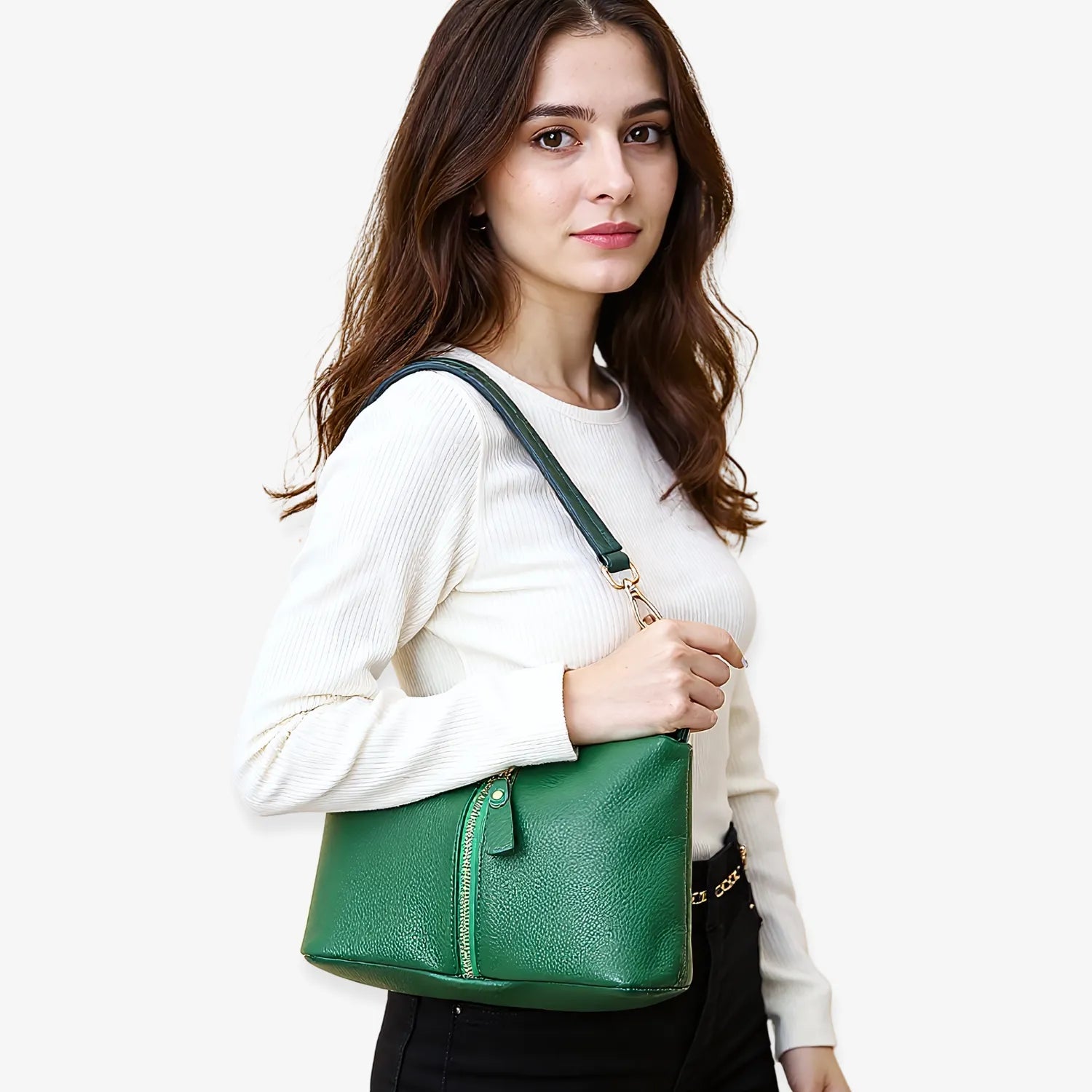Liora Genuine Leather Handbag