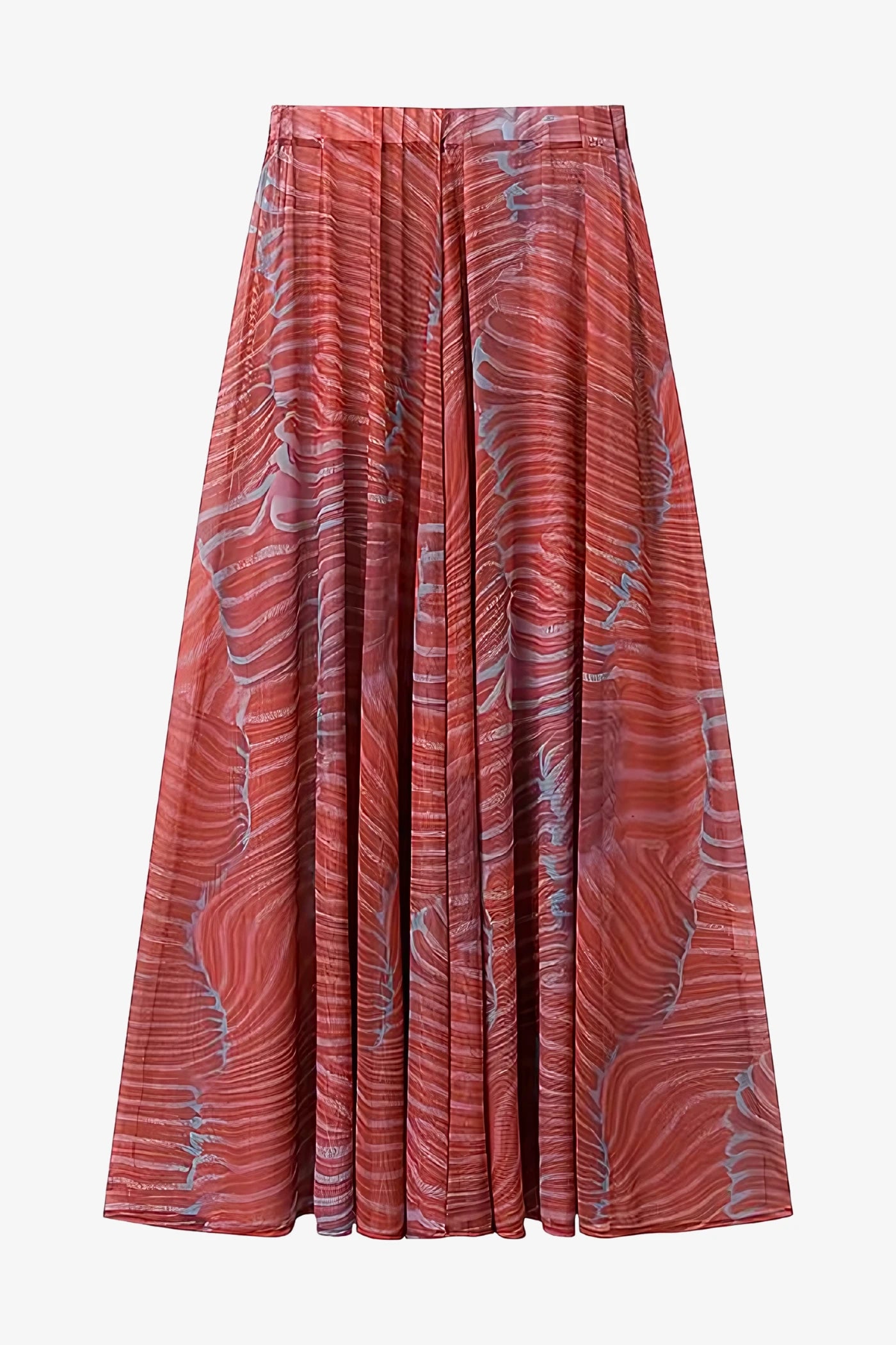 Ripple Glow Mesh Bodysuit Skirt Set