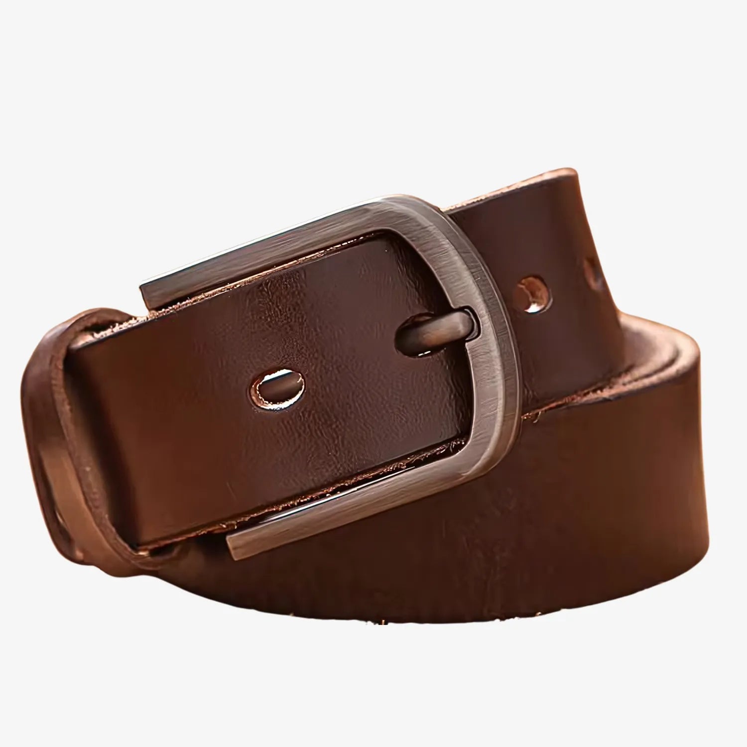 Men's Genuine Leather Cowboy Belt