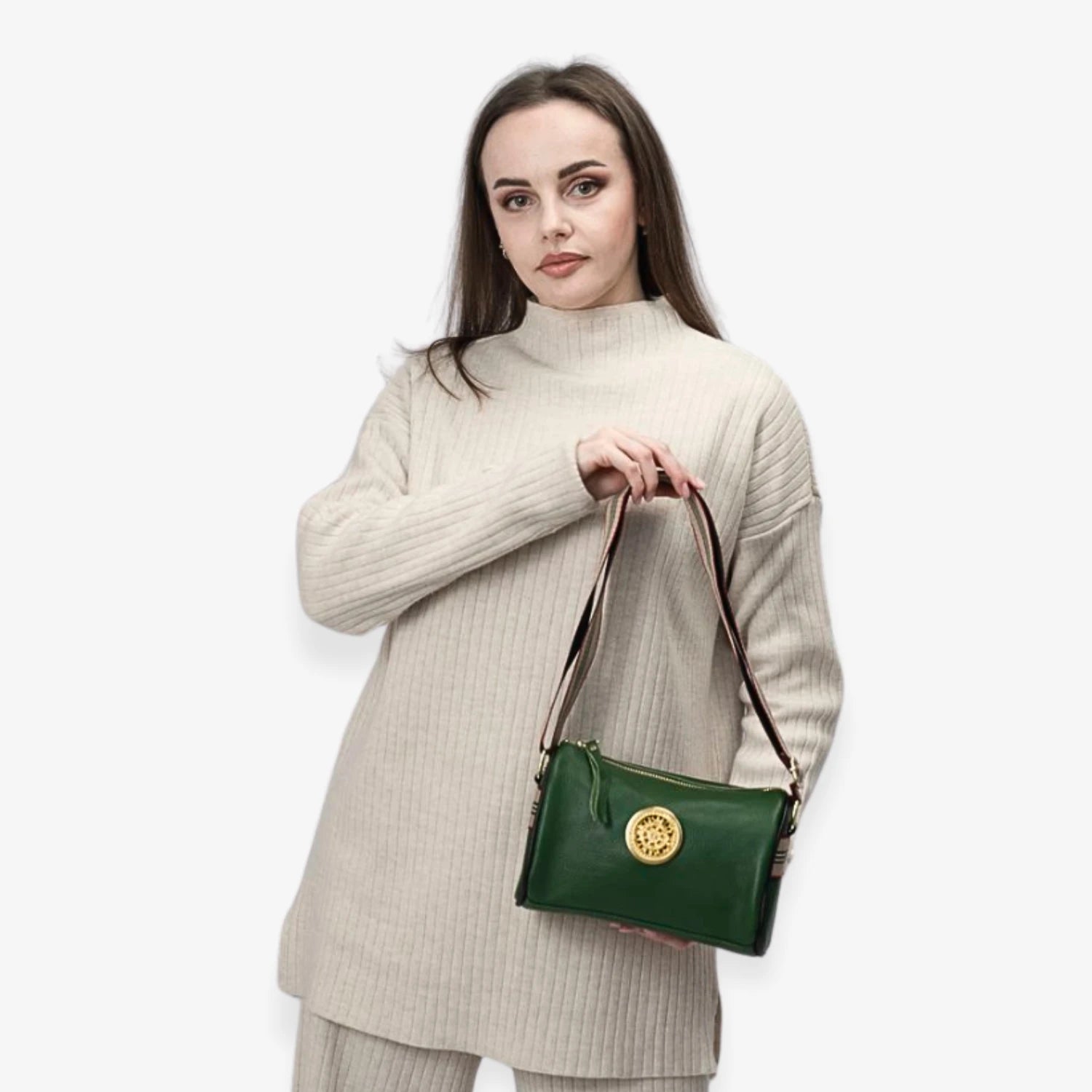 Barcelona Leather Crossbody Bag