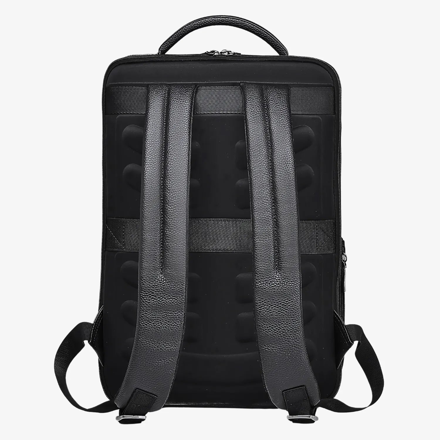 Executive Leather Laptop Backpack