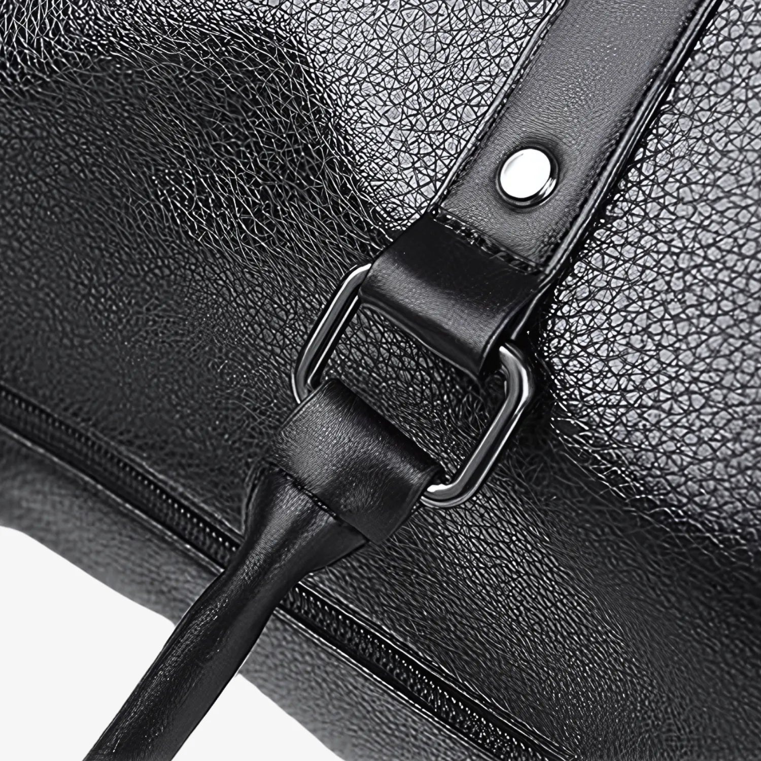 Men's PU Leather Weekender Bag