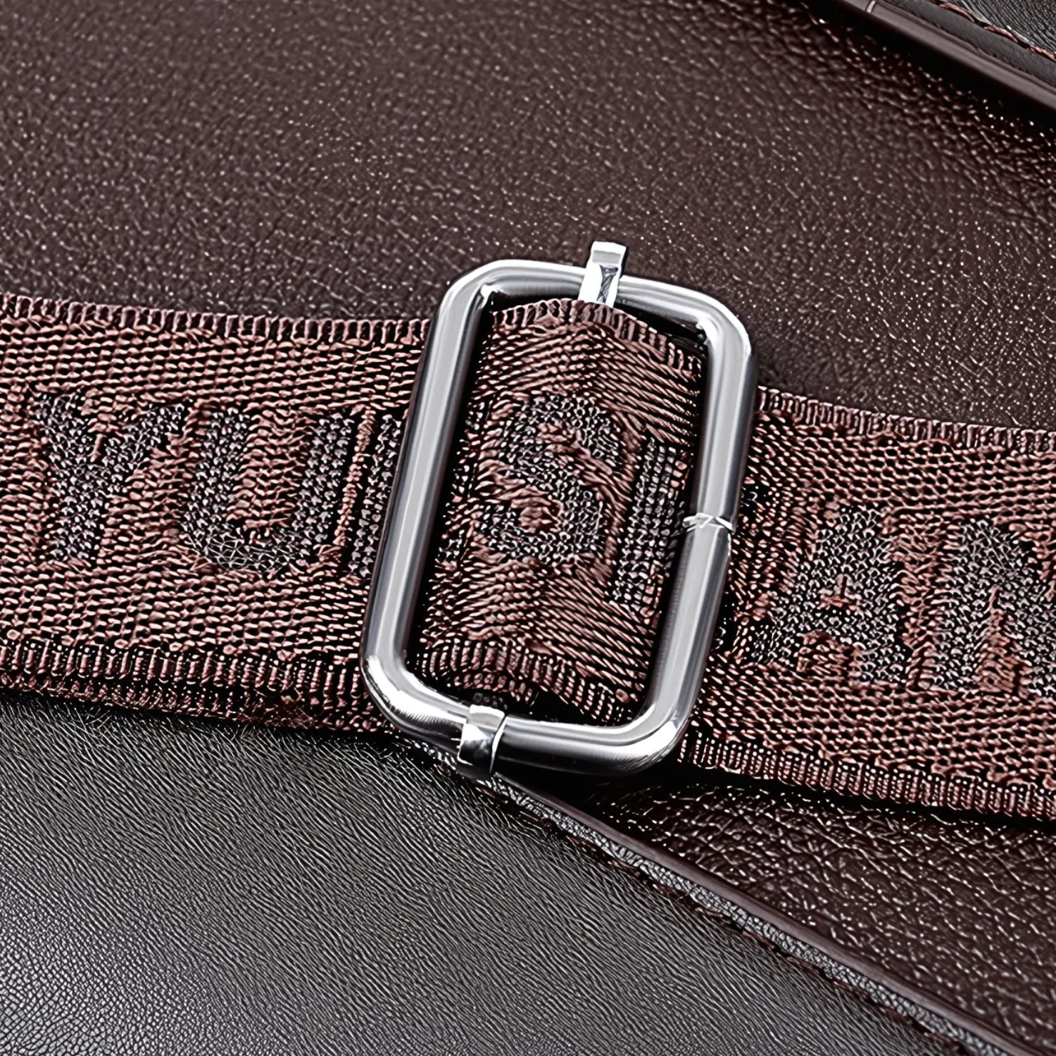 Zavrau Men's Leather Briefcase