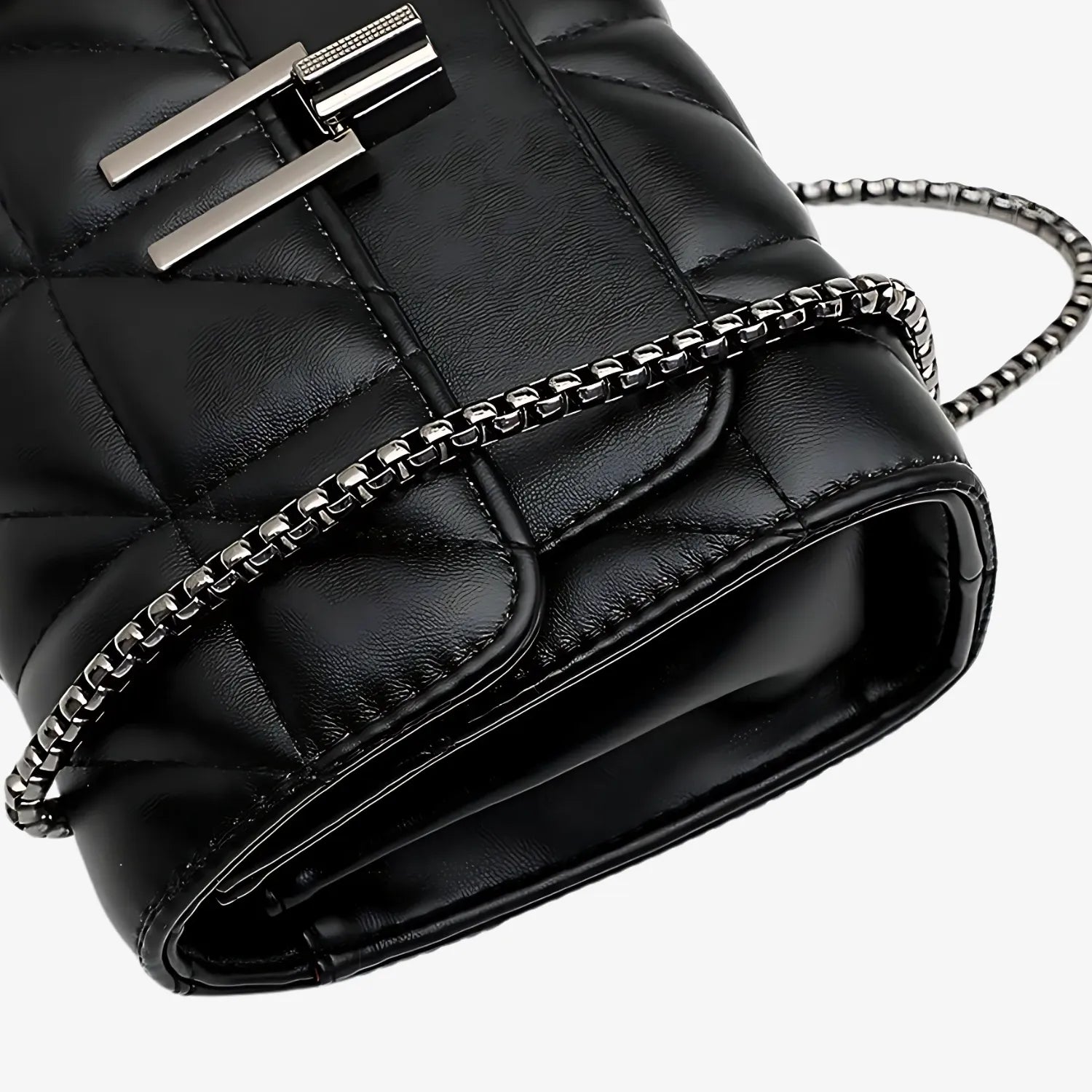 Women's Chequered Crossbody Bag