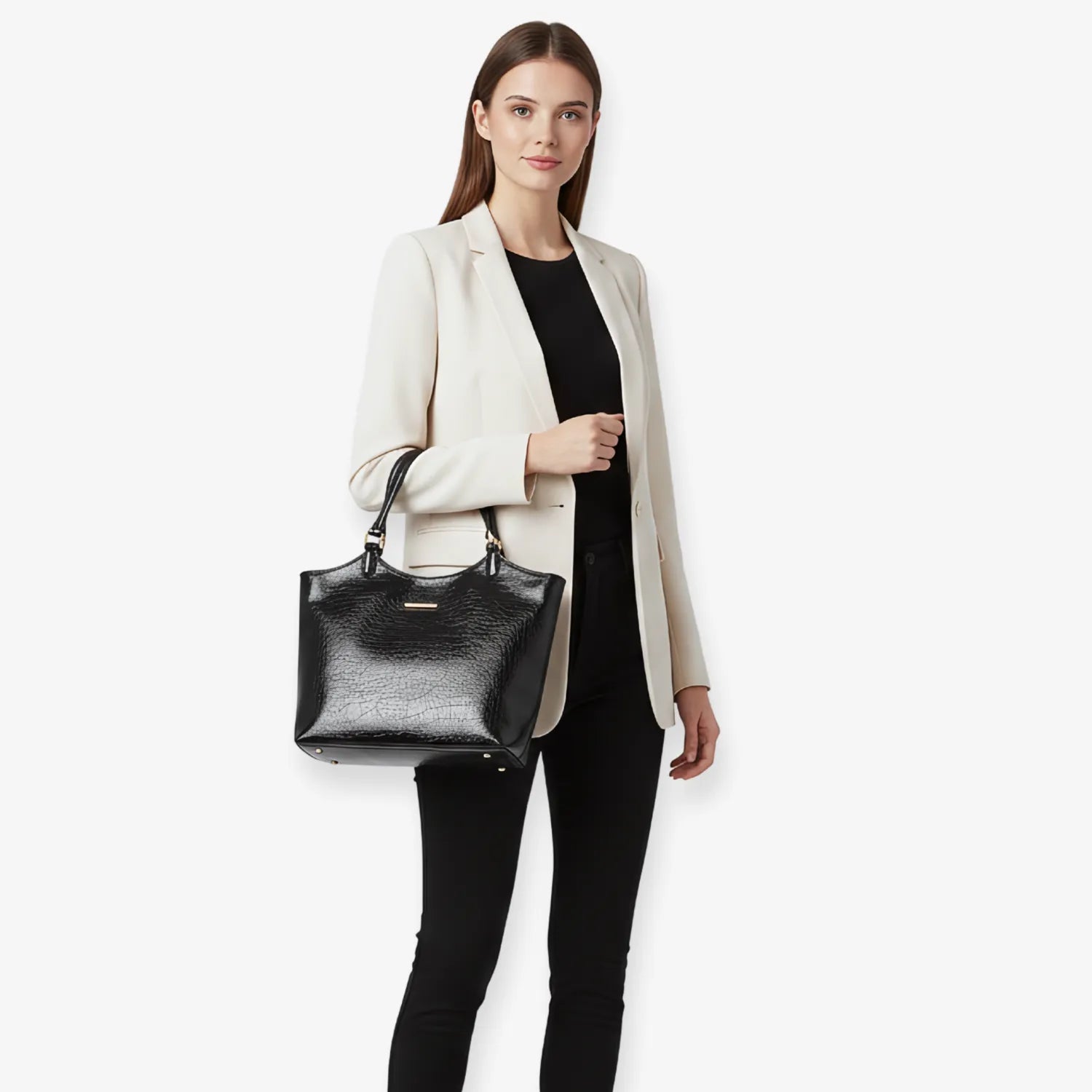 Alvessa Genuine Leather Tote Bag