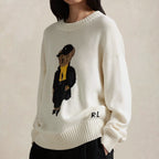 Ralph Lauren Polo Bear Cotton Crew Neck Sweater