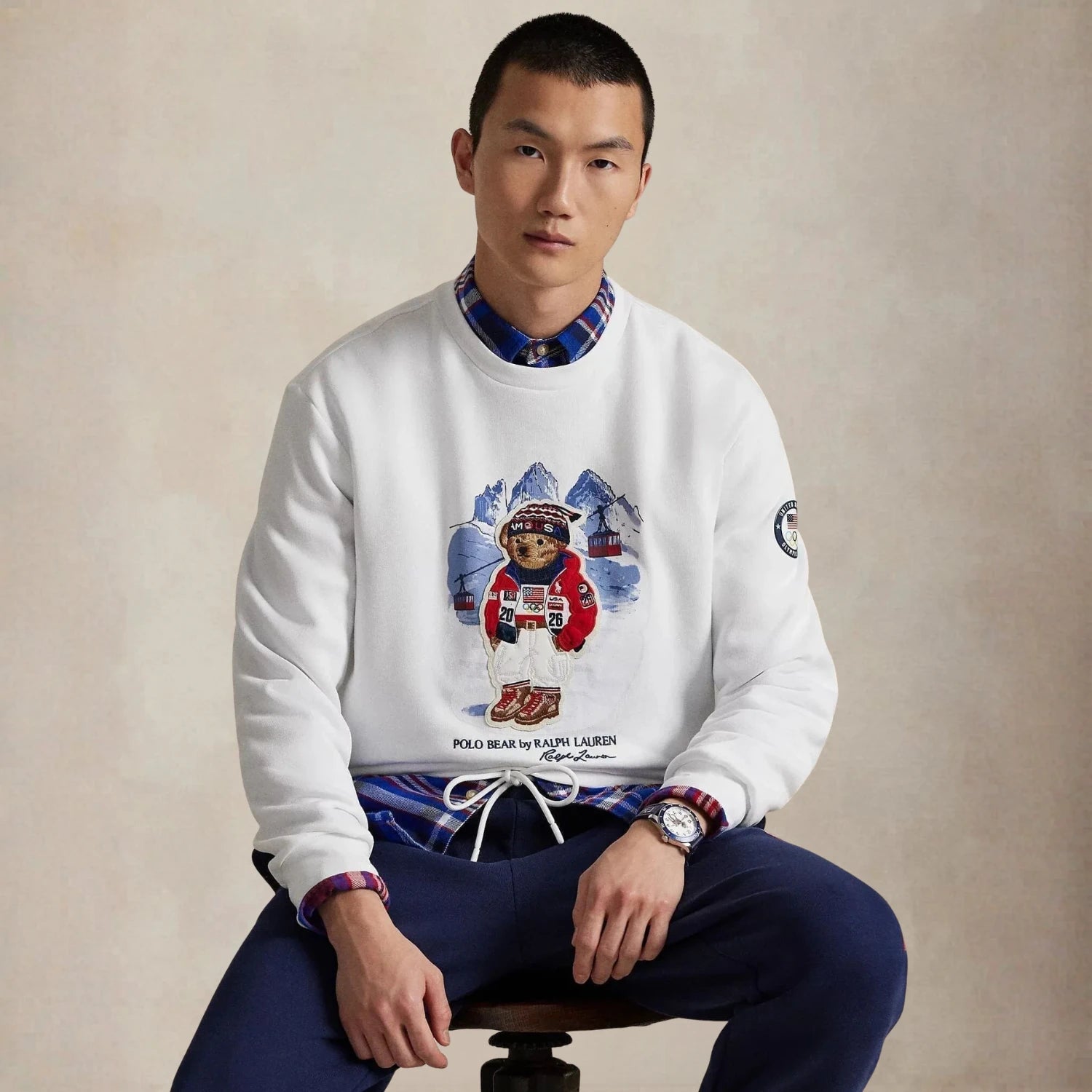 Ralph Lauren Team Usa Polo Bear Sweatshirt