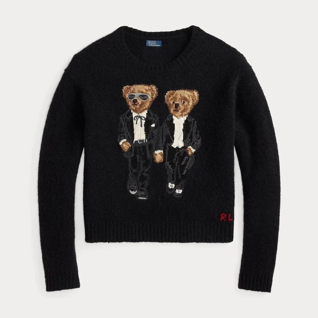 Ralph Lauren The Ralph & Ricky Tuxedo Bear Sweater