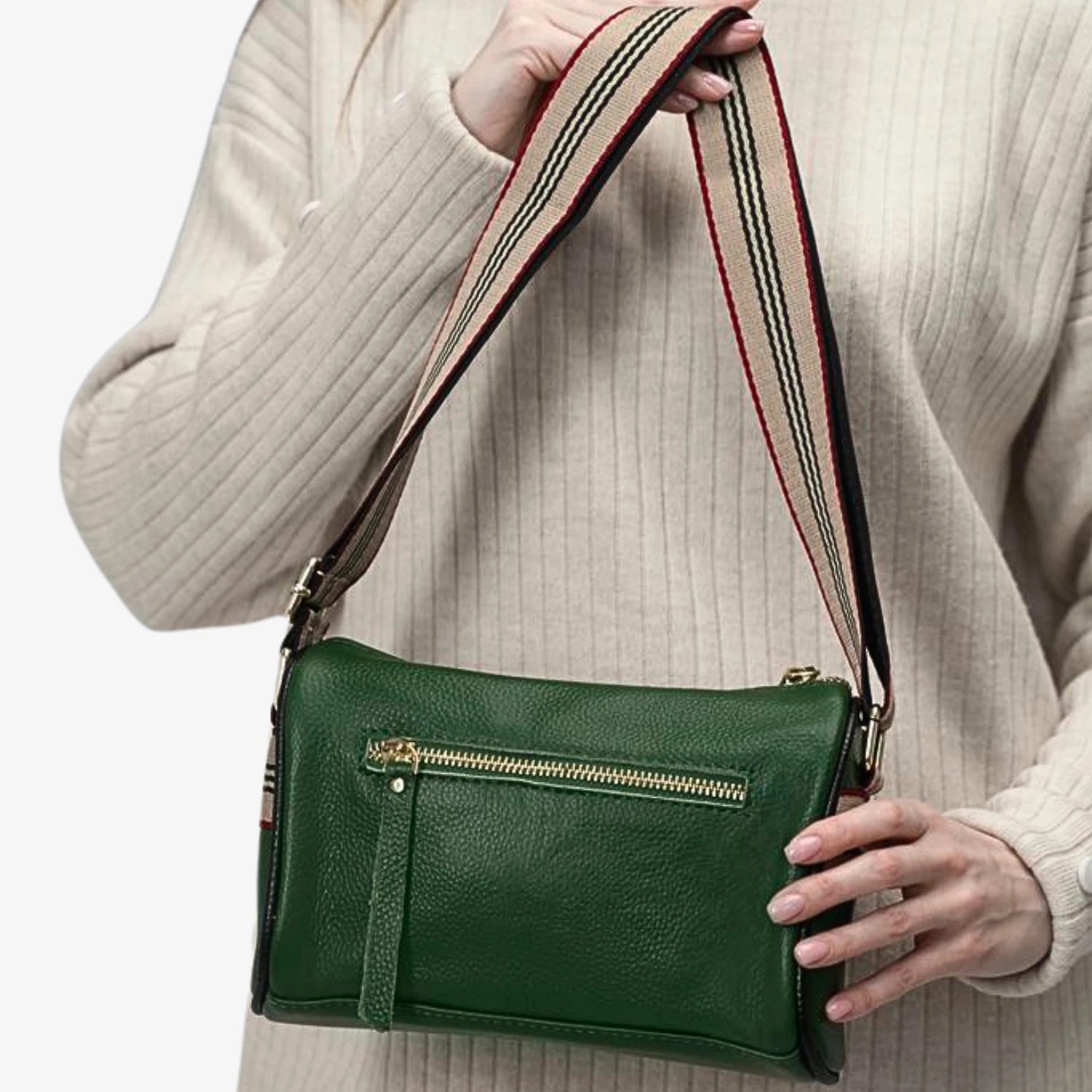 Barcelona Leather Crossbody Bag