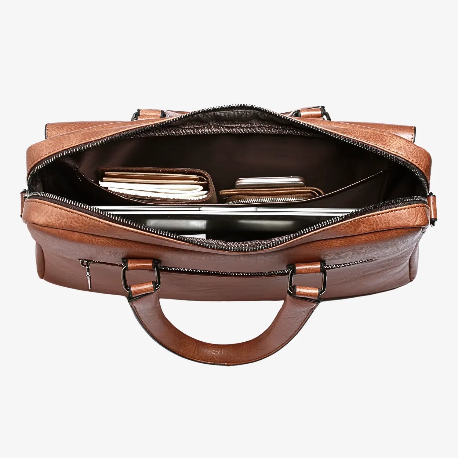 Weixier Men's Leather Briefcase