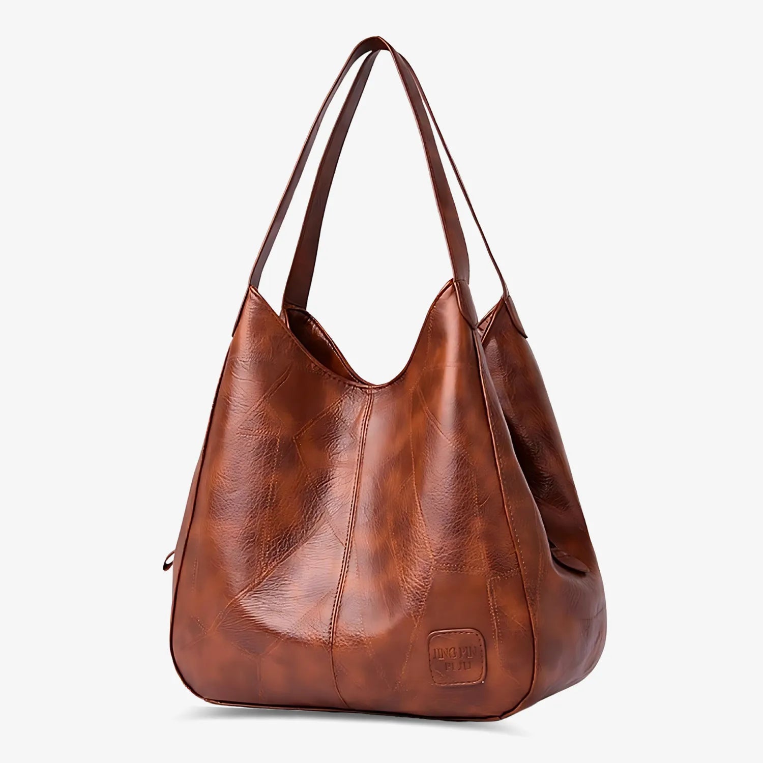 Vintage Leather Tote Bag