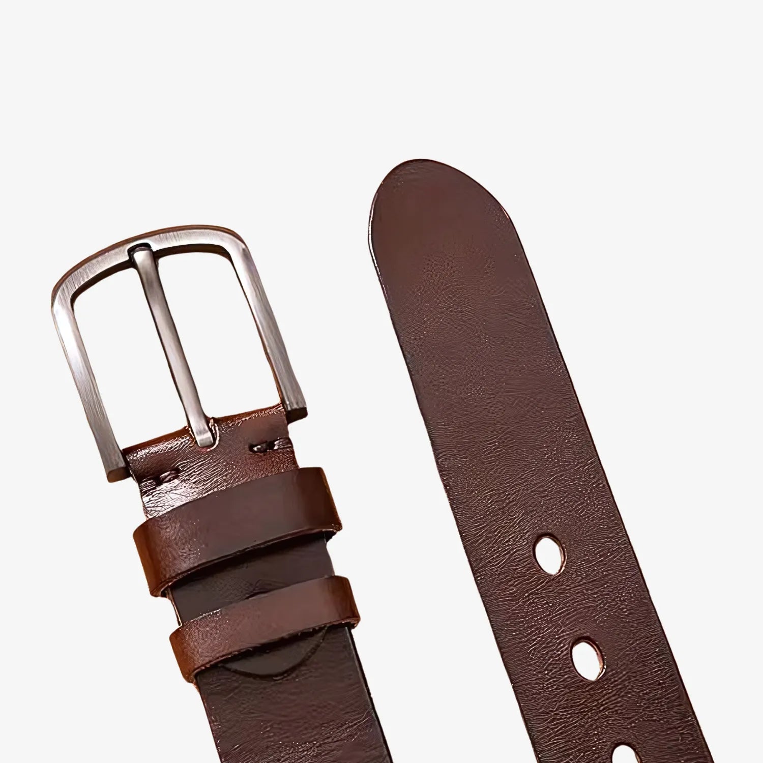 Men's Genuine Leather Cowboy Belt
