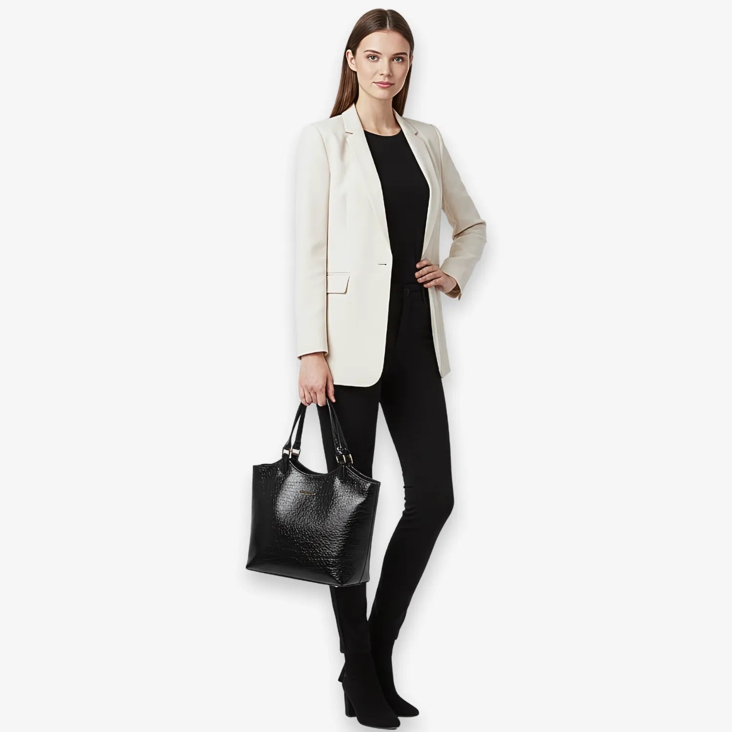 Alvessa Genuine Leather Tote Bag