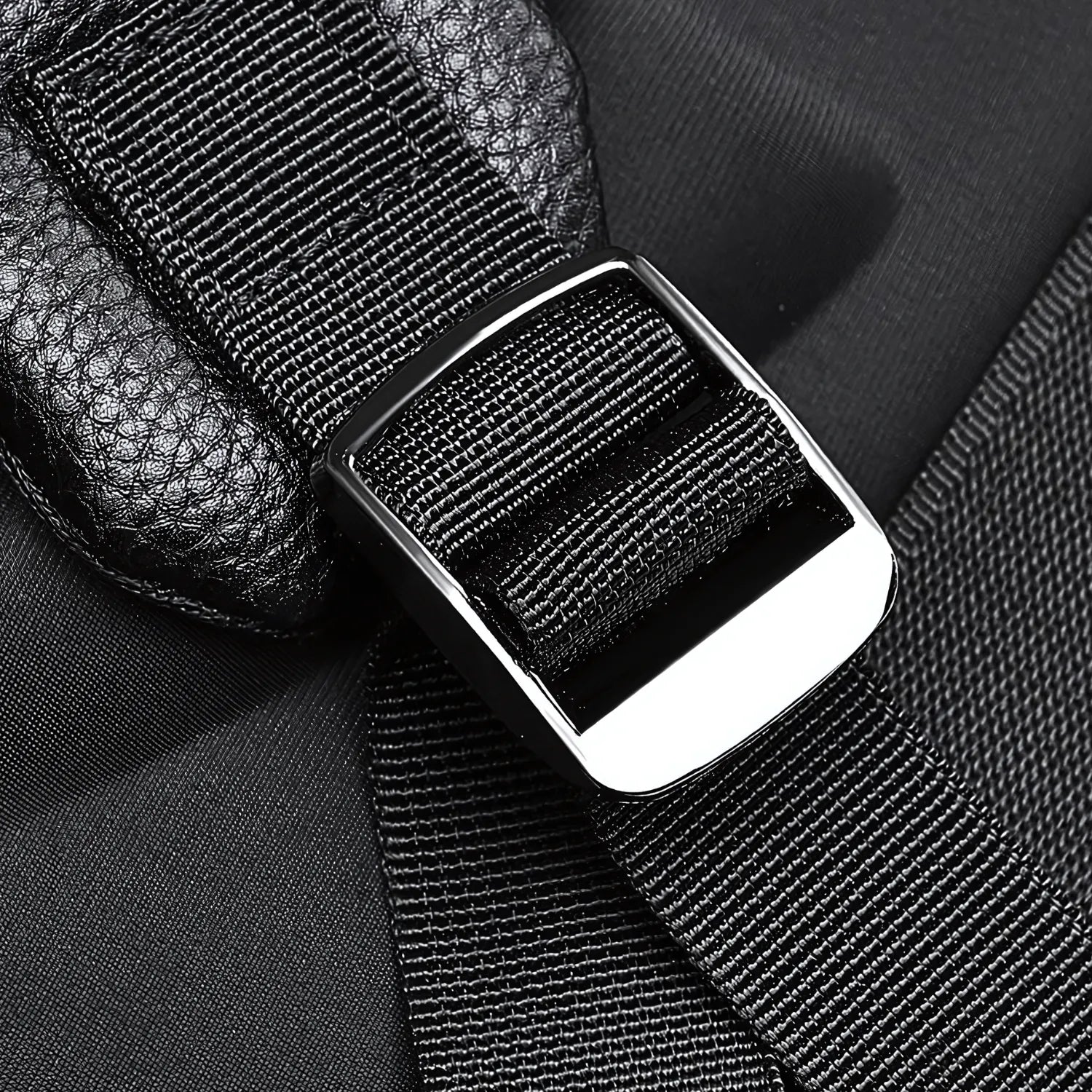 Executive Leather Laptop Backpack