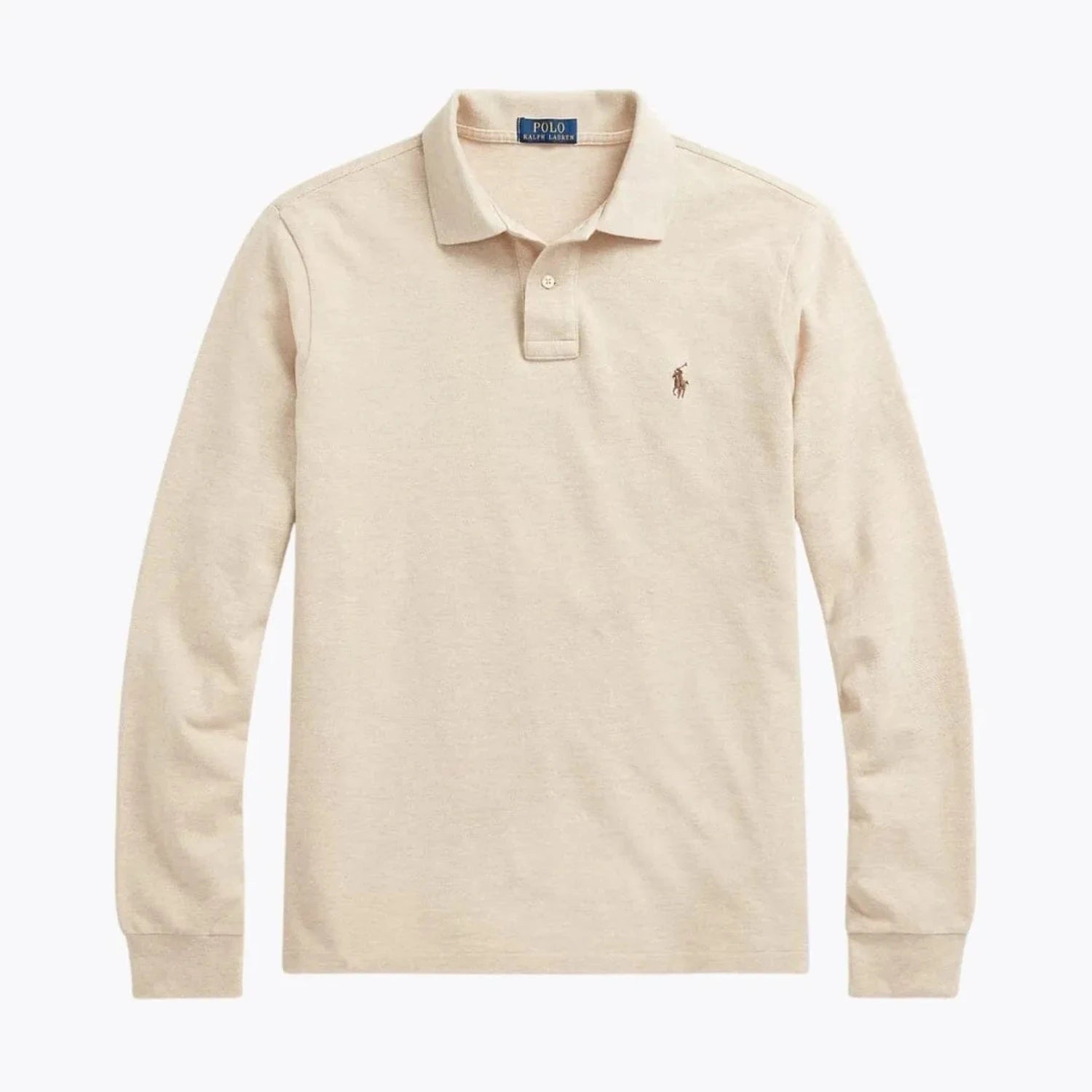 Ralph Lauren Mesh Long-Sleeve Polo Shirt