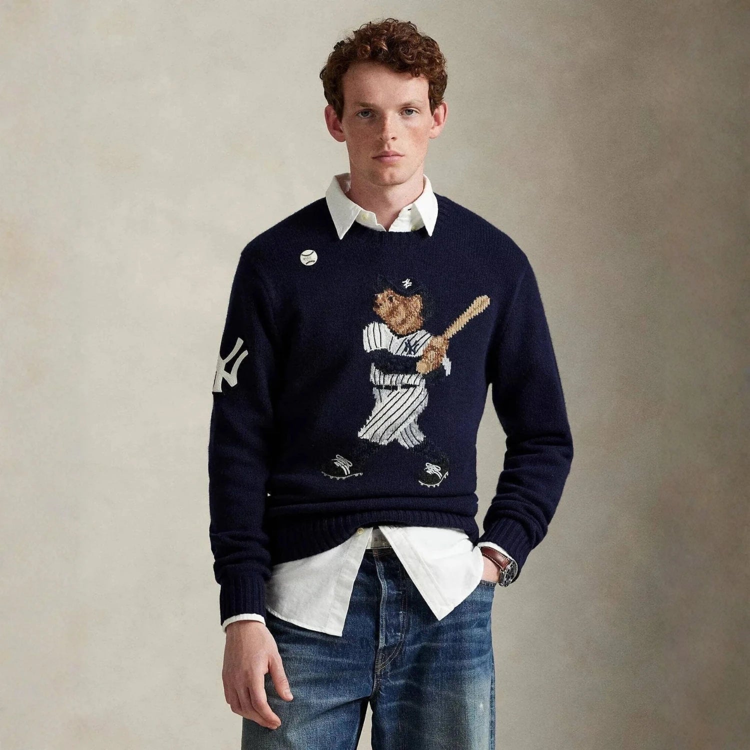 Ralph Lauren Polo Ralph Lauren Yankees Bear Sweater