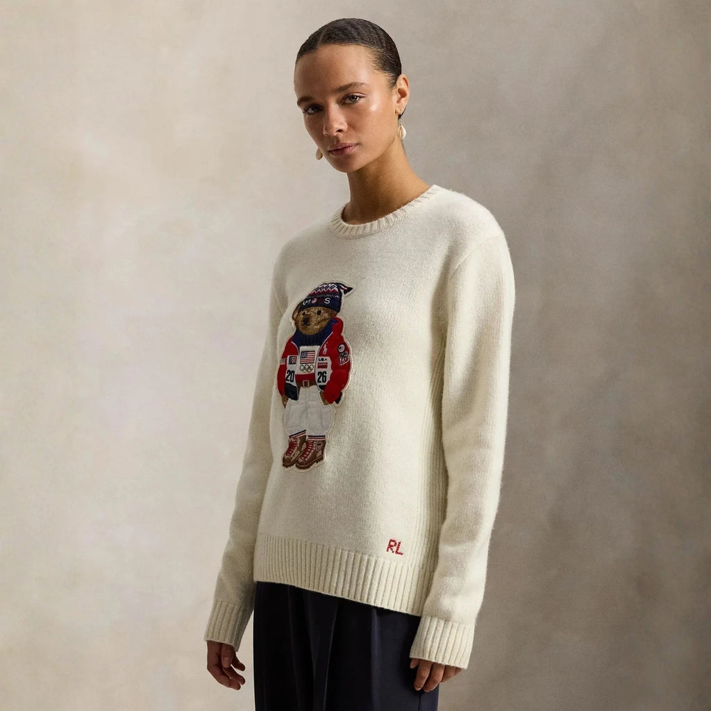 Ralph Lauren Team Usa Polo Bear Sweater