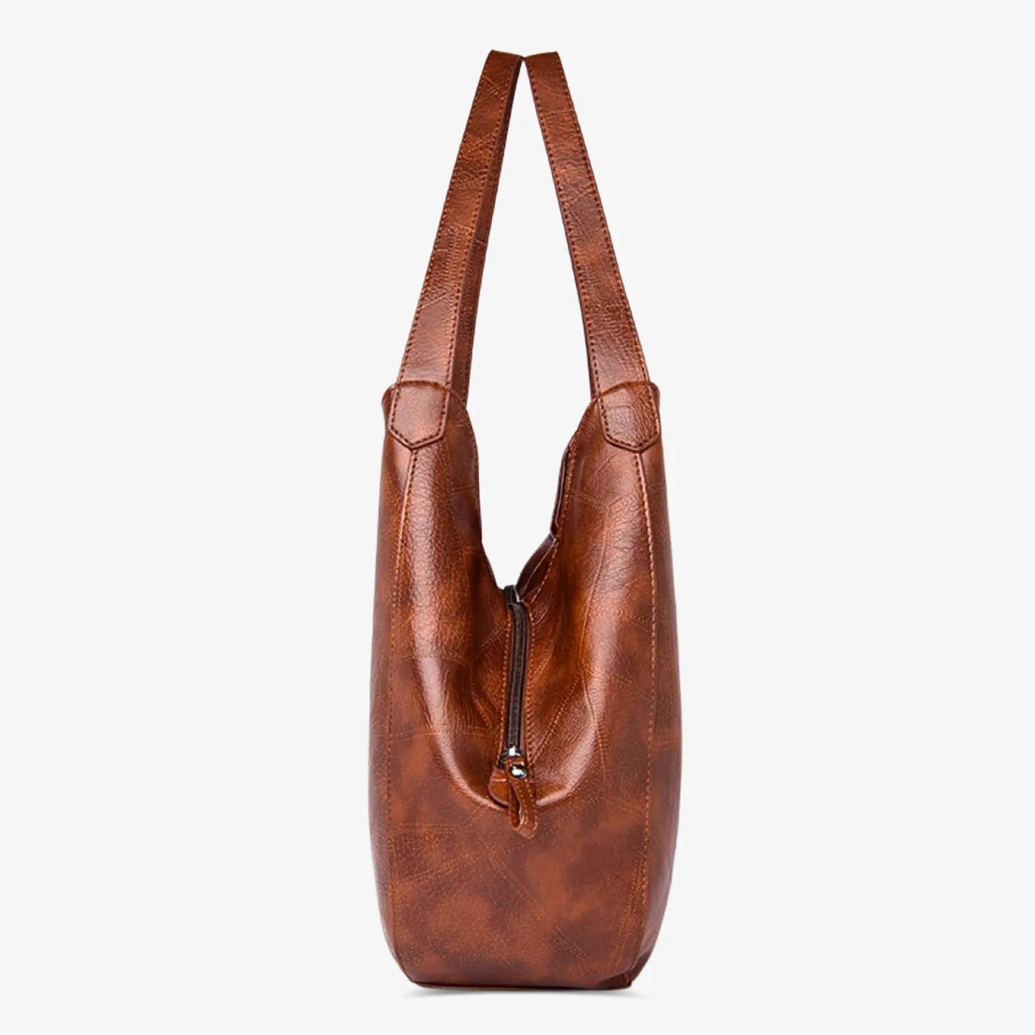 Vintage Leather Tote Bag