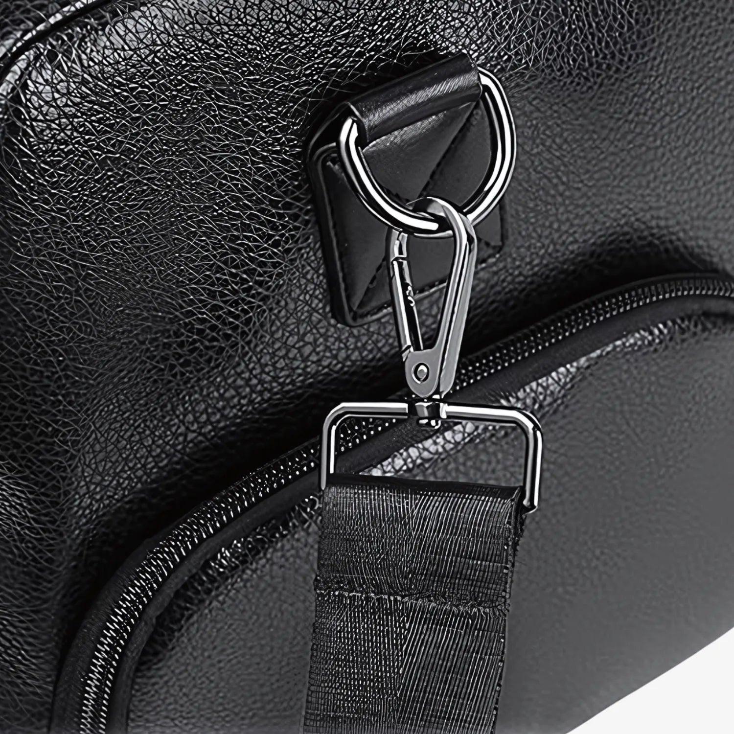 Men's PU Leather Weekender Bag