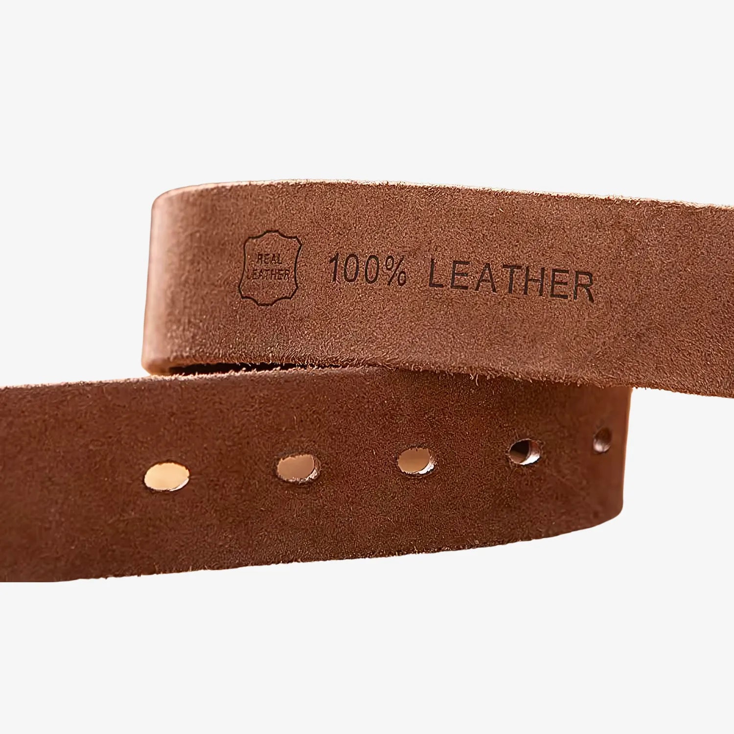 Men's Genuine Leather Cowboy Belt