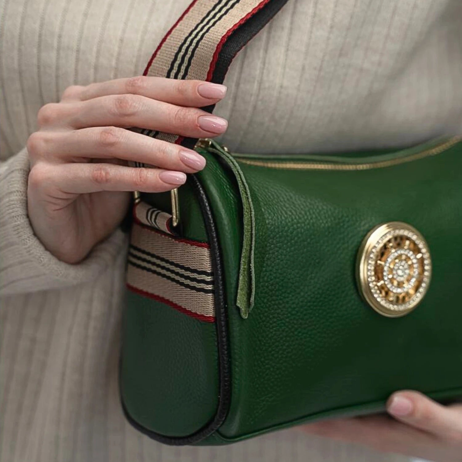 Barcelona Leather Crossbody Bag