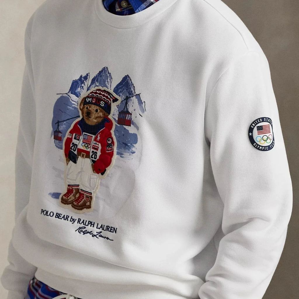 Ralph Lauren Team Usa Polo Bear Sweatshirt