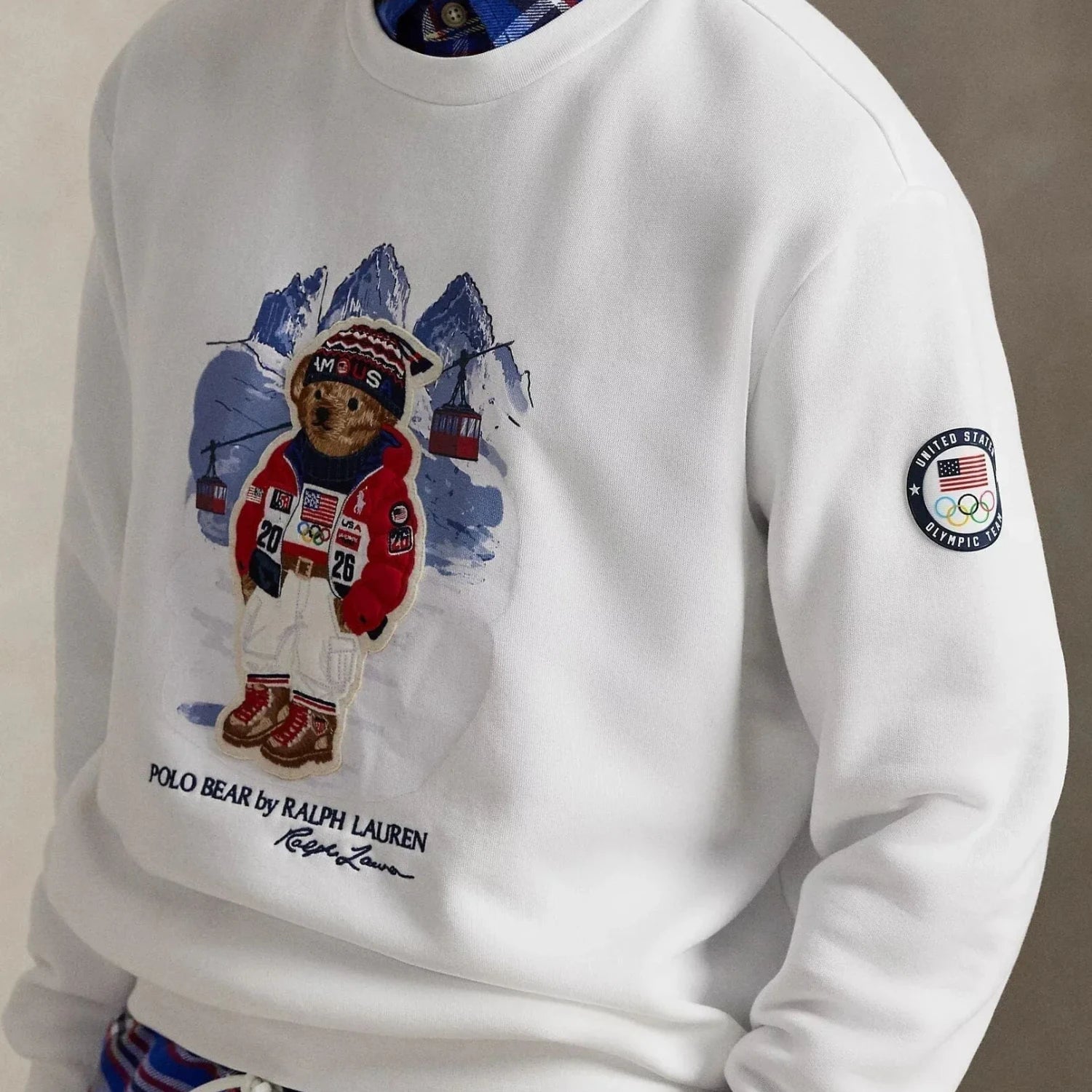 Ralph Lauren Team Usa Polo Bear Sweatshirt