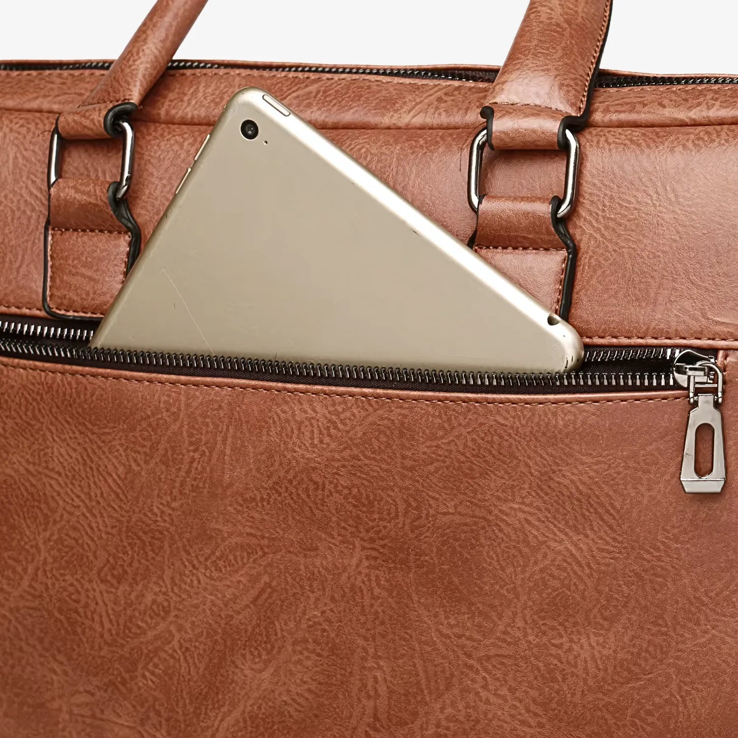 Weixier Men's Leather Briefcase