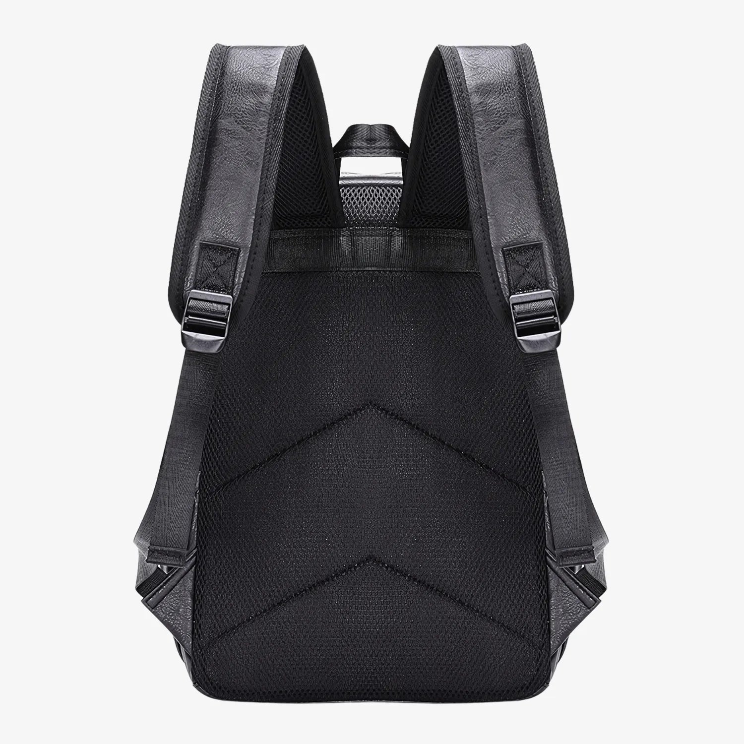 Dida Bear Leather Backpack with Integrated Charger