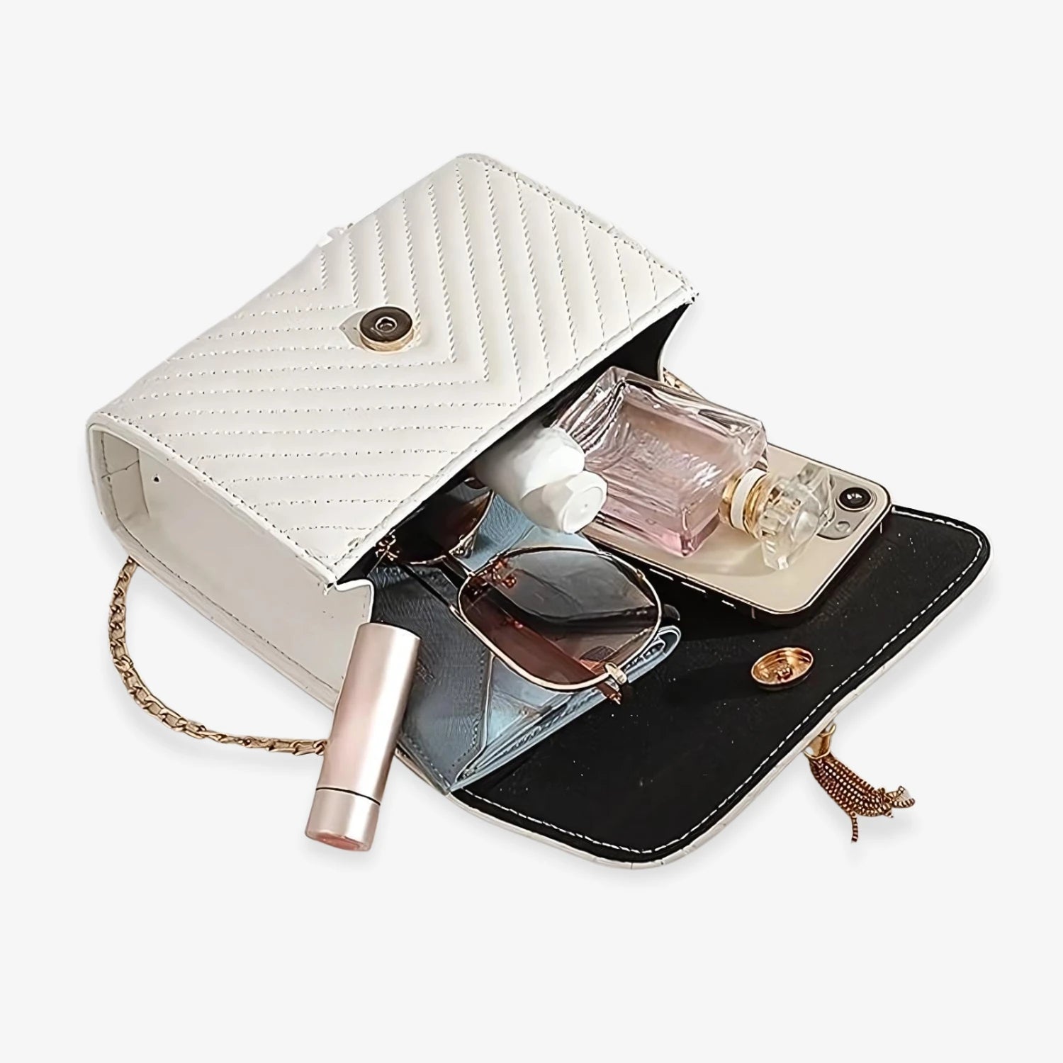 Verona Quilted Crossbody Bag