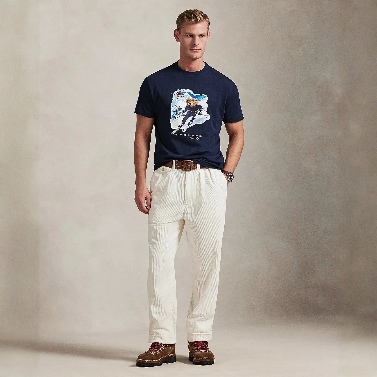 Ralph Lauren Polo Bear Jersey T-Shirt In A Classic Fit