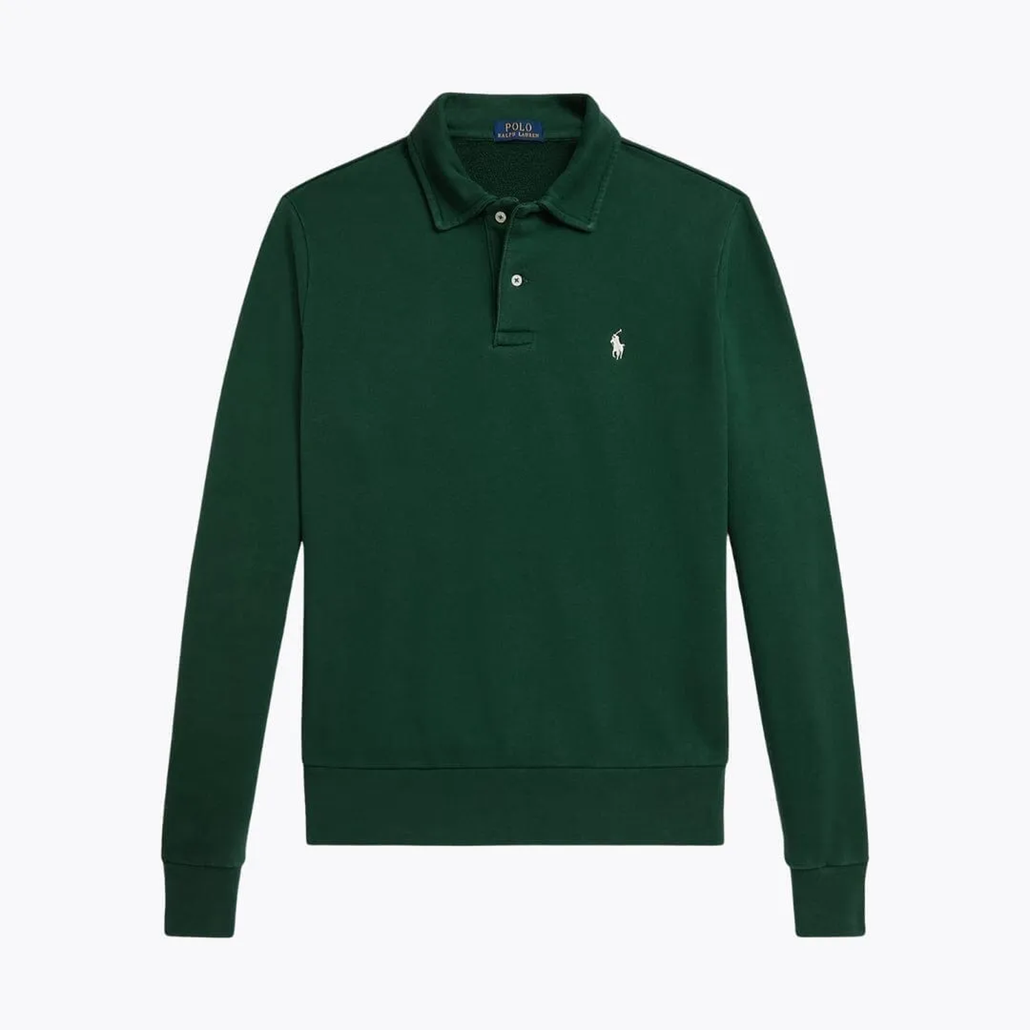 Ralph Lauren Loopback Fleece Collared Sweatshirt