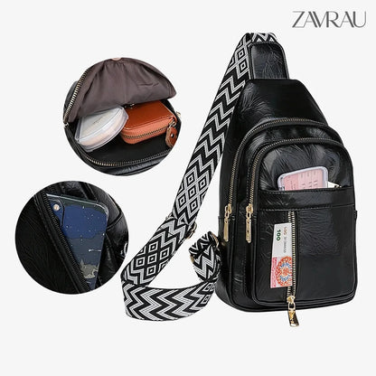 Bolsa Flexível em Couro Feminina - Guard Vogue