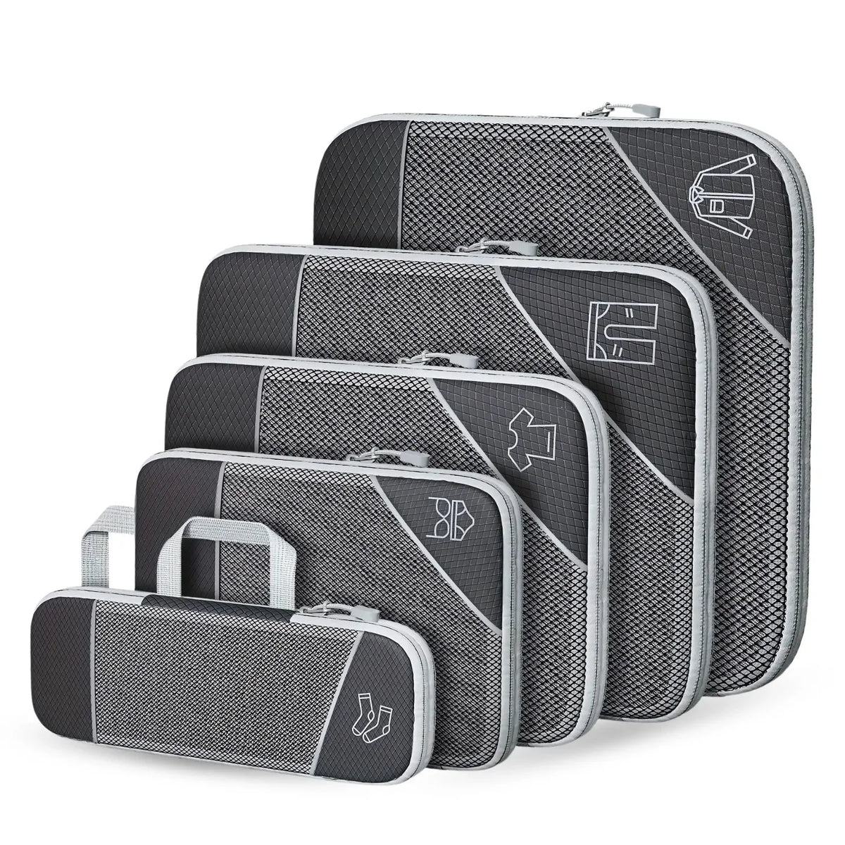 CompactBag - Kit de Organizadores de Compressão