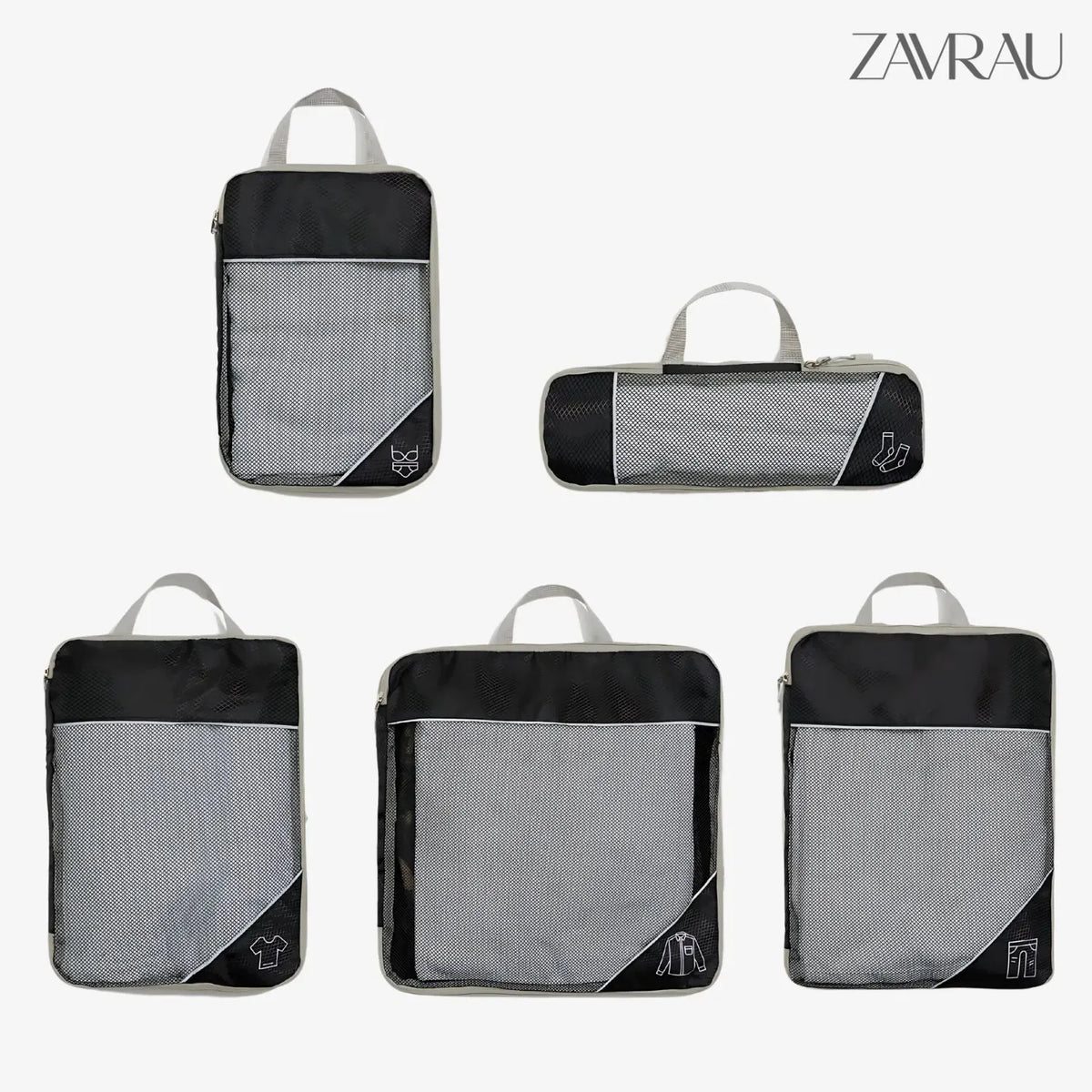 CompactBag - Kit de Organizadores de Compressão
