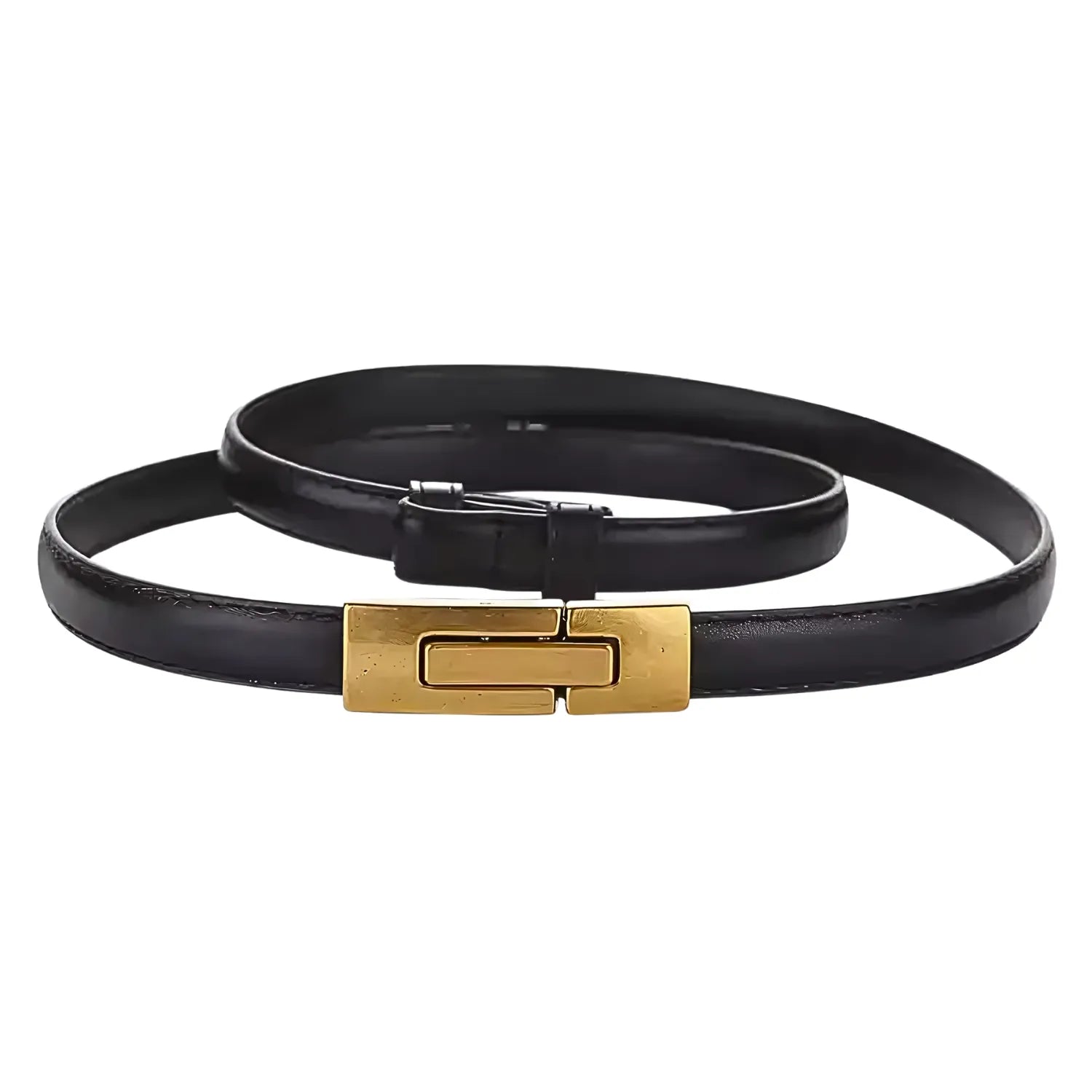 Women's Skinny Leather Belt